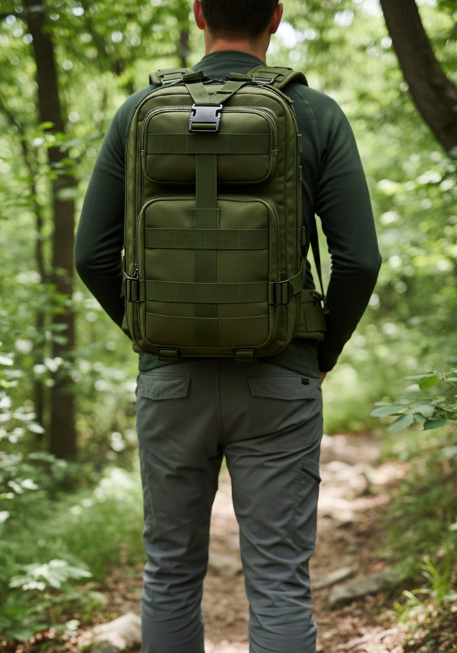 Mochila Tática Recon 30 Litros - Verde Oliva