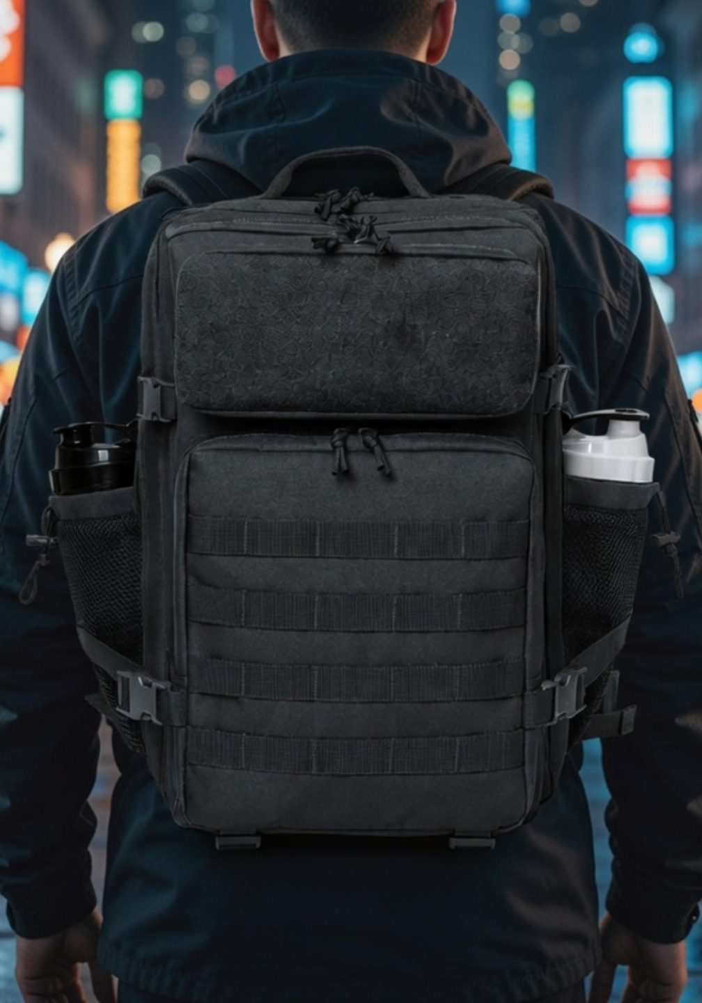 Mochila Tática 50 Litros Guardião - Preta