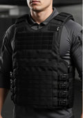Capa de Colete Modular Slim Leve - Preto
