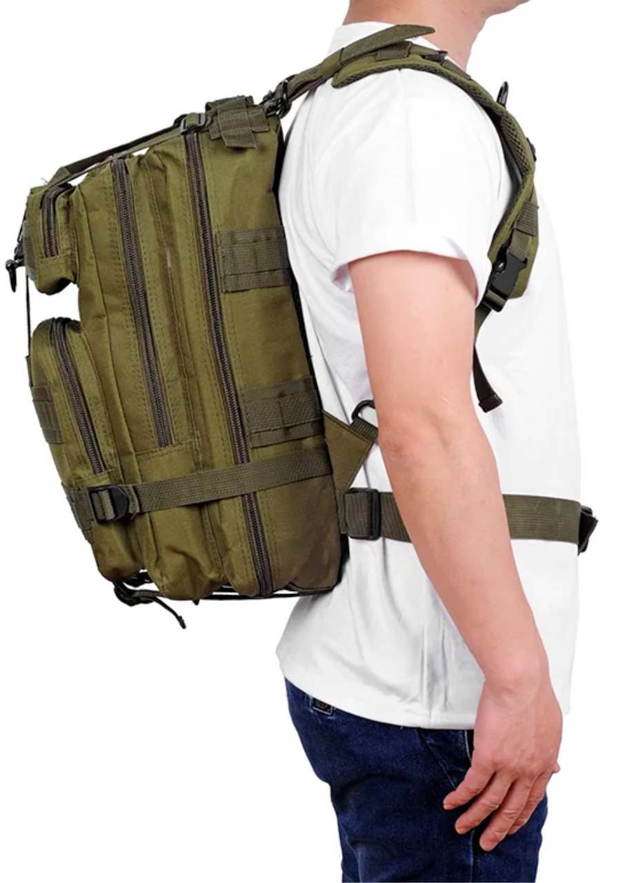 Mochila Tática Recon 30 Litros - Verde Oliva