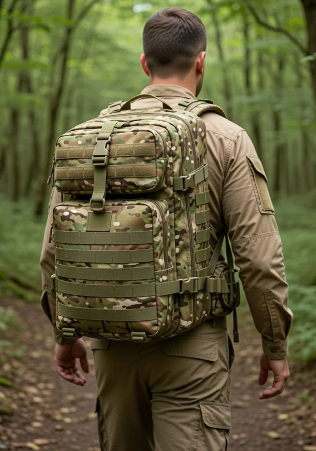 Mochila Tática Recon 50 Litros - Multicam