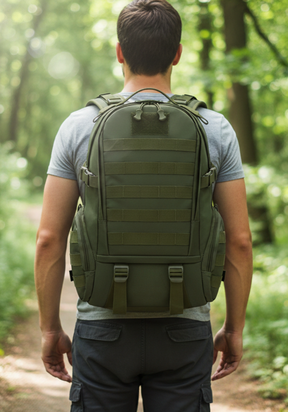 Mochila Tática Ferrão 45 Litros - Verde