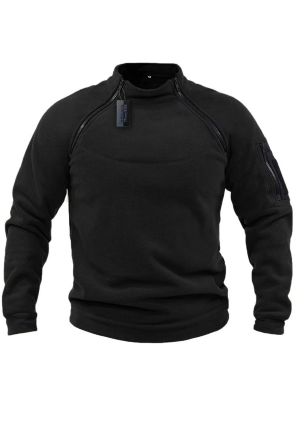 Blusa Térmica Inverno Tático - Preta