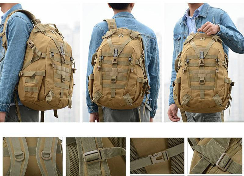 Mochila Tática Serra 40 Litros - Cáqui