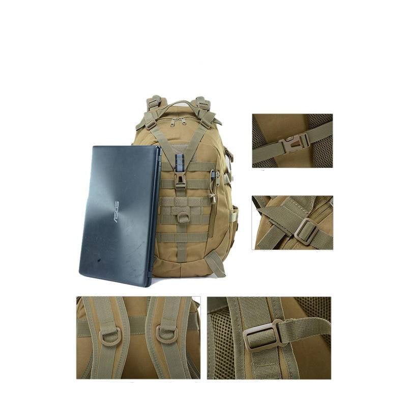 Mochila Tática Serra 40 Litros - Cáqui