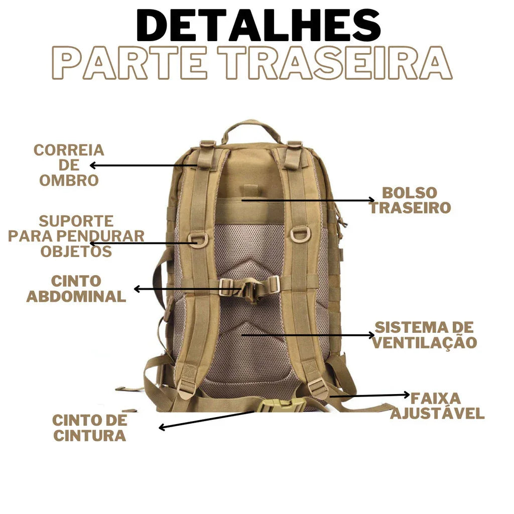 Mochila Tática Recon 50 Litros - Army