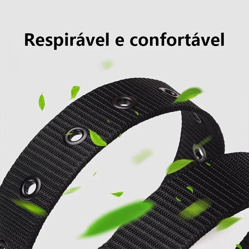 Cinto de Nylon Premium com Fivela Automática