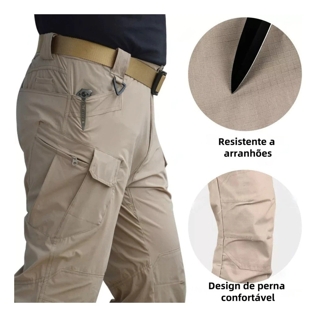 Calça Tática Missão - Cáqui