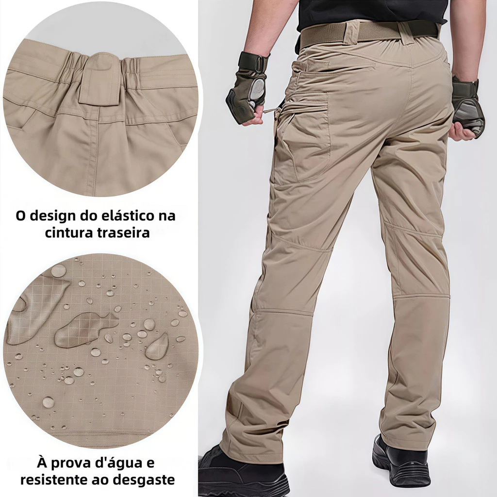 Calça Tática Missão - Cáqui