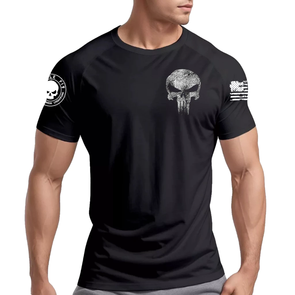 Camiseta Dry Fit Caveira Vingador
