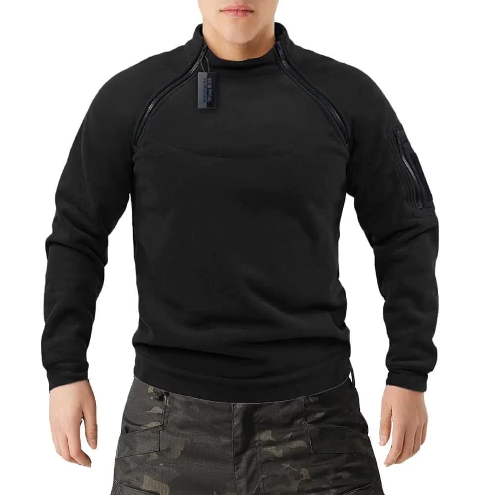Blusa Térmica Inverno Tático - Preta